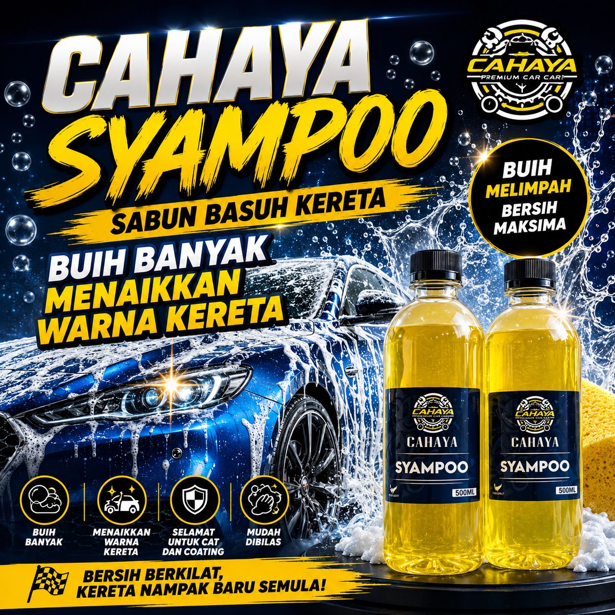 Syampoo Cuci Kereta